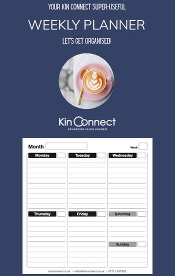 A Super Useful Weekly Planner